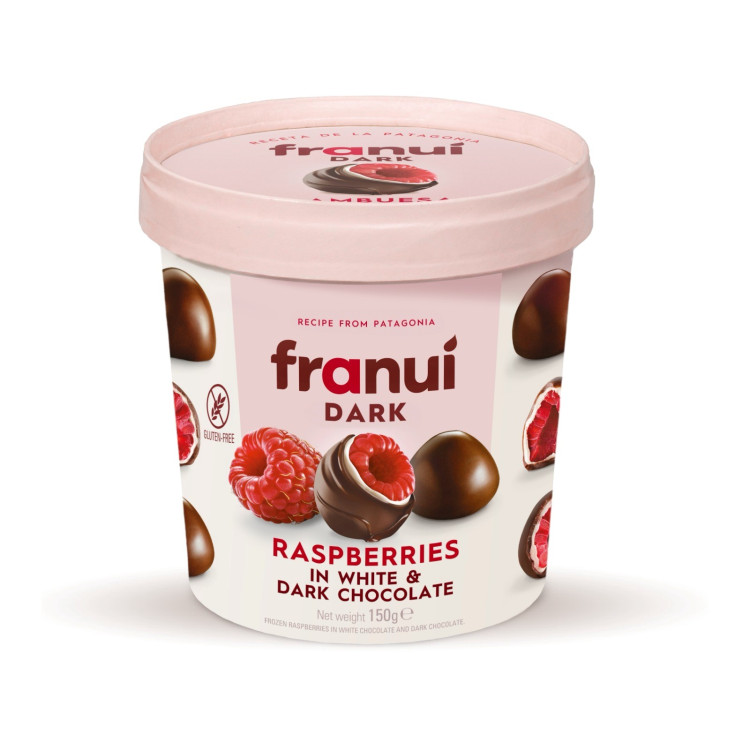 Málna étcsokoládé bevonattal